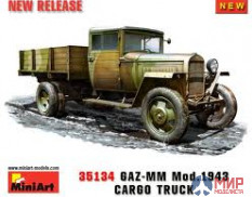 35134 MiniArt 1/35 ГАЗ-ММ Советский грузовик, модель 1943г.