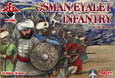 RB72088 Red Box 1/72 Osman Eyalet Infantry 16-17 century