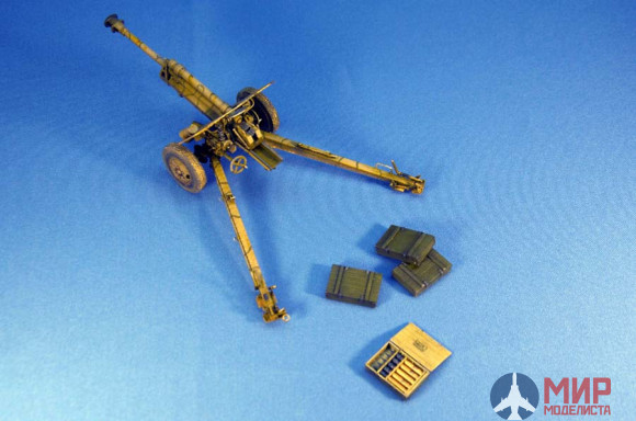 35104 MiniArt пушка  7.62cm FK 39(r) GERMAN FIELD GUN  (1:35)