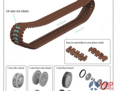 RM-5014 Rye Field Model Workable Track Link for Panther Ausf.A/G