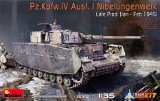 35342 MiniArt Немецкий танк Pz.Kpfw.IV Ausf. J Nibelungenwerk (поздний) с интерьером.