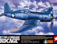 60324 Tamiya 1/32 Самолет Vought  F4U-1 Corsair "Birdcage" с набором фототравления, и подставкой