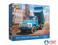 3503AVD AVD models 1/35 Сборная модель ЗИЛ-ММЗ-555 самосвал