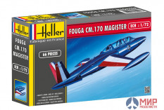 80220  Heller самолет  Мажистер СМ 170 1/72