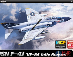 12529 Academy 1/72 Самолет USN F-4J VF-84 Jolly Rogers