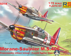 92114 RS Models 1/72 Morane Saulnier MS.406 Vichy