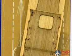 72152 Hasegawa 1/700 WOODEN DECK FOR 49227-1 AIRCRAFT CARRIER AKAGI
