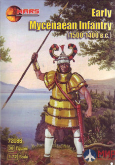 MR72086 MARS 1/72 Early Mycenaean infantry