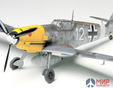 61063 Tamiya 1/48 Самолет Messershmitt Bf 109E-4/7 Trop