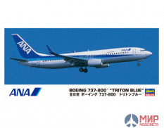 10737 Hasegawa 1/200 Пассажирский самолет ANA BOEING 737-800 "TRITON BLUE"
