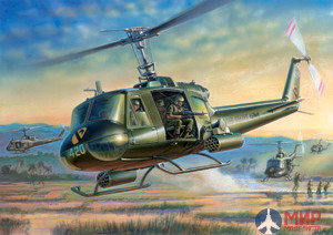 7257 Звезда 1/72 Вертолет UH-1C Gunship