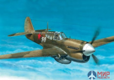 207263 Моделист 1/72 Самолет истребитель P-40 Kittyhawk