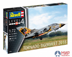 03880 REVELL ИСТРЕБИТЕЛЬ-БОМБАРДИРОВЩИК TORNADO ECR "TIGERMEET 2018" (1:72)