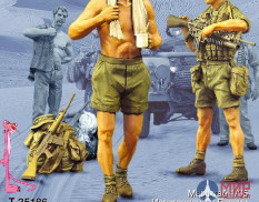 Т-35186 ТАНК Бойцы Британского САС, из экипажа "Ленд Ровера" (Оман 1971)