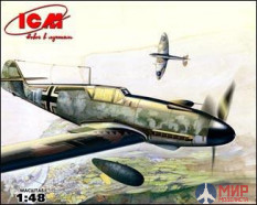 48106 ICM 1/48 Самолет Bf-109F-4/R3