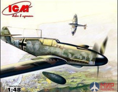 48106 ICM 1/48 Самолет Bf-109F-4/R3