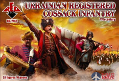 RB72142 Red Box 172 Ukrainian Registered Cossack Infantry. 17 cent.