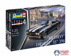 07662 REVELL АВТОМОБИЛЬ CHEVY CHEVELLE 1968 (1:25)