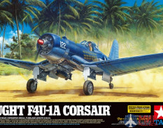 60325 Tamiya 1/32 Самолет F-4U-1A Corsair с набором фототравления, и подставкой