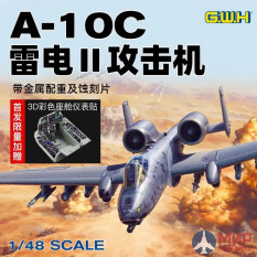 L4829 Great Wall Hobby 1/48 A-10C Thunderbolt II + 3Д декаль интерьера кабины