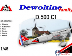 AMG48401 AMG Французский истребитель Dewoitine D.500