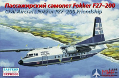 ее144115 Восточный Экспресс 1/144 Пас.самолет Fokker-27-200 MA/ Eagle