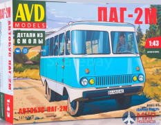 1414AVD AVD Models 1/43 Сборная модель Автобус ПАГ-2М