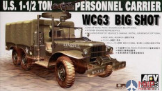 AF35S18 AFV Club 1/35 Грузовик U.S. 1-1/2 ton WC63