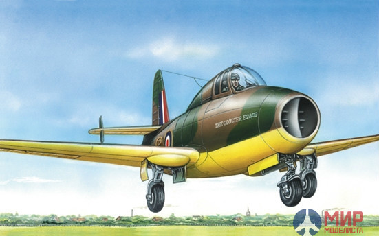 ее72259 Воcточный Экспресс 1/72 Самолет Реактивный Gloster Pioneer