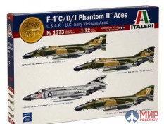 1373 Italeri самолет  F-4 C/D/J Phantom II Aces  (1:72)