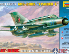 7259 Звезда 1/72 Советский истребитель "МиГ-21БИС"