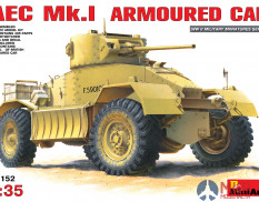 35152 MiniArt бронеавтомобиль  AEC Mk.I ARMOURED CAR  (1:35)