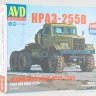 1346AVD AVD Models Сборная модель КРАЗ-255В cедельный тягач 1/43