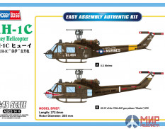 85803 Hobby Boss Вертолет  UH-1C Huey Helicopter 1/48