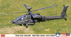 07445 Hasegawa 1/48 Вертолет WAH-64D Apache British Army Air Corps