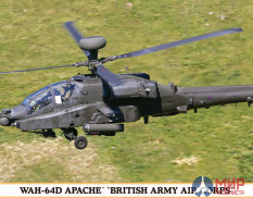 07445 Hasegawa 1/48 Вертолет WAH-64D Apache British Army Air Corps