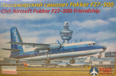 ее144116 Восточный Экспресс 1/144 Пас. самолет Fokker F-27-500 CityHopper