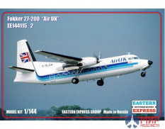 ее144115_2 Пас. самолет Fokker F-27-200 Air UK Восточный экспресс, 1/144