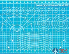 74142 Tamiya Пластик А5 для разметки, резки и дизайнерских работ (не повреждается) голубого цвета.