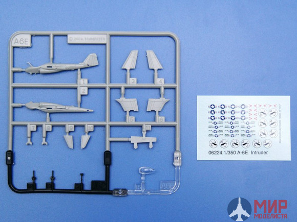 06224 Trumpeter 1/350 Scale Aircraft set for aircraft carrier A6E INTRUDER (6шт)