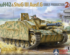 8009 Takom 1/35 StuH42&StuG III Ausf.G Early Prodution 2 in 1