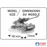 81123  танк  AMX30 DCA (1:35) Heller