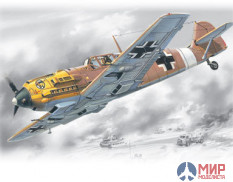 72133 ICM 1/72 Самолет Мессершмитт Bf-109 E-7 Trop
