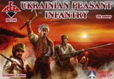 RB72144 Red Box 1/72 Ukrainian Peasant Infantry. 17 cent.