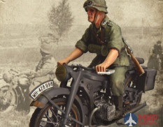 ARM35126 Armor35 Немецкий мотоциклист II, ВОВ 1/35