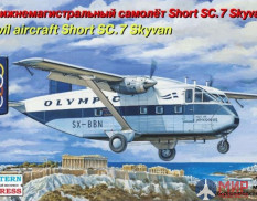 ее144117 Восточный Экспресс 1/144 Пас. самолет Short SC-7 Skyvan OLYMPIC