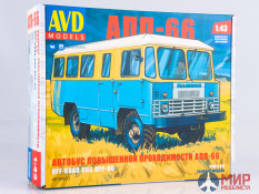 4019AVD AVD Models 1/43 Сборная модель Автобус повышенной проходимости АПП-66