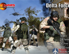 MR32011 MARS 1/32 Набор фигур Delta Force