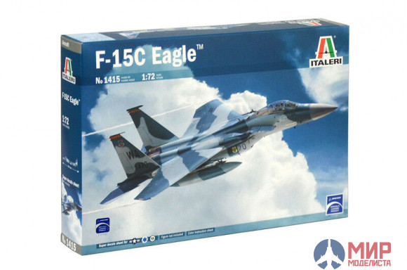 1415 Italeri самолёт F-15C EAGLE (1:72)