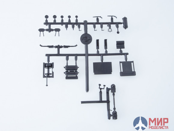 1347AVD AVD models Сборная модель КРАЗ-260 бортовой (поздний)